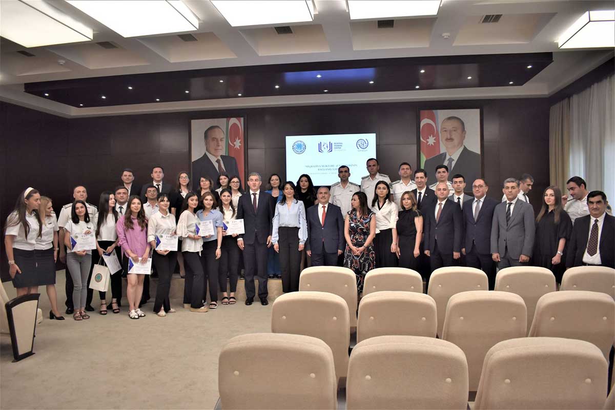 {mlang en}IOM Azerbaijan at award ceremony for of 